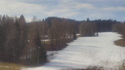 Dojezd hlavní sjezdovky