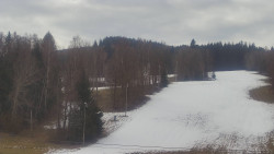 Dojezd hlavní sjezdovky