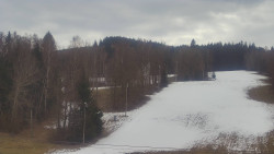 Dojezd hlavní sjezdovky