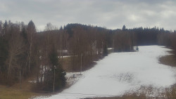 Dojezd hlavní sjezdovky