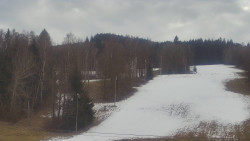 Dojezd hlavní sjezdovky