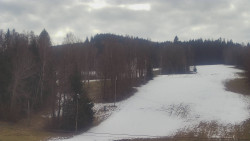 Dojezd hlavní sjezdovky