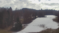 Dojezd hlavní sjezdovky