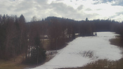 Dojezd hlavní sjezdovky