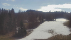 Dojezd hlavní sjezdovky