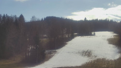 Dojezd hlavní sjezdovky