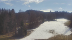 Dojezd hlavní sjezdovky