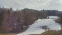 Dojezd hlavní sjezdovky