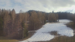 Dojezd hlavní sjezdovky