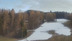 Dojezd hlavní sjezdovky