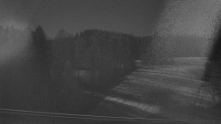 Dojezd hlavní sjezdovky