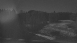 Dojezd hlavní sjezdovky