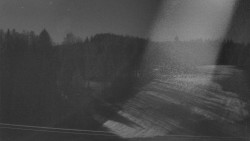 Dojezd hlavní sjezdovky