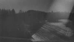 Dojezd hlavní sjezdovky