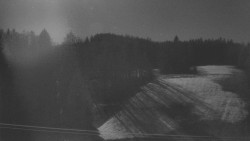 Dojezd hlavní sjezdovky