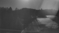 Dojezd hlavní sjezdovky