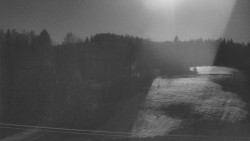 Dojezd hlavní sjezdovky