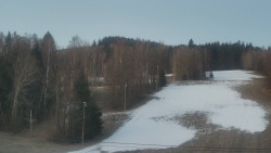 Dojezd hlavní sjezdovky