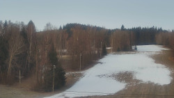 Dojezd hlavní sjezdovky