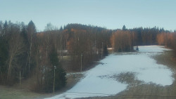 Dojezd hlavní sjezdovky