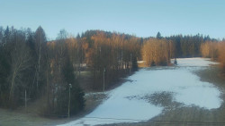 Dojezd hlavní sjezdovky