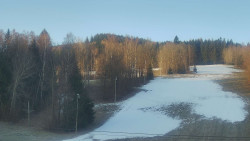 Dojezd hlavní sjezdovky