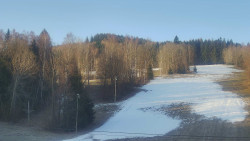 Dojezd hlavní sjezdovky