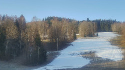 Dojezd hlavní sjezdovky