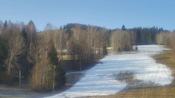 Dojezd hlavní sjezdovky