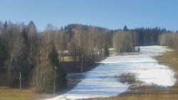 Dojezd hlavní sjezdovky