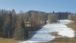 Dojezd hlavní sjezdovky