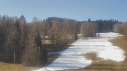 Dojezd hlavní sjezdovky