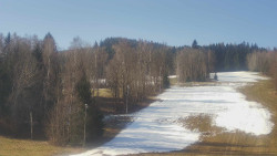 Dojezd hlavní sjezdovky