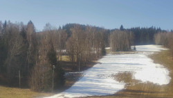 Dojezd hlavní sjezdovky