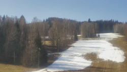 Dojezd hlavní sjezdovky