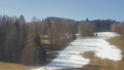 Dojezd hlavní sjezdovky