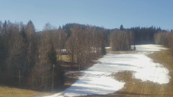 Dojezd hlavní sjezdovky