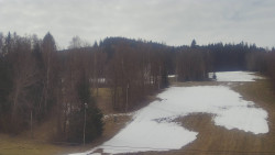 Dojezd hlavní sjezdovky