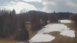 Dojezd hlavní sjezdovky