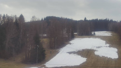 Dojezd hlavní sjezdovky