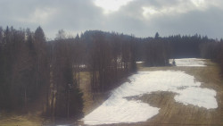 Dojezd hlavní sjezdovky