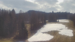 Dojezd hlavní sjezdovky