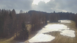 Dojezd hlavní sjezdovky