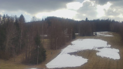 Dojezd hlavní sjezdovky