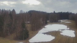 Dojezd hlavní sjezdovky