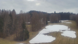 Dojezd hlavní sjezdovky