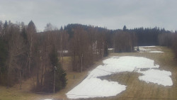 Dojezd hlavní sjezdovky