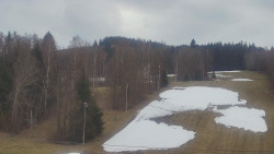 Dojezd hlavní sjezdovky