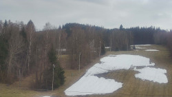 Dojezd hlavní sjezdovky