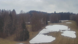 Dojezd hlavní sjezdovky